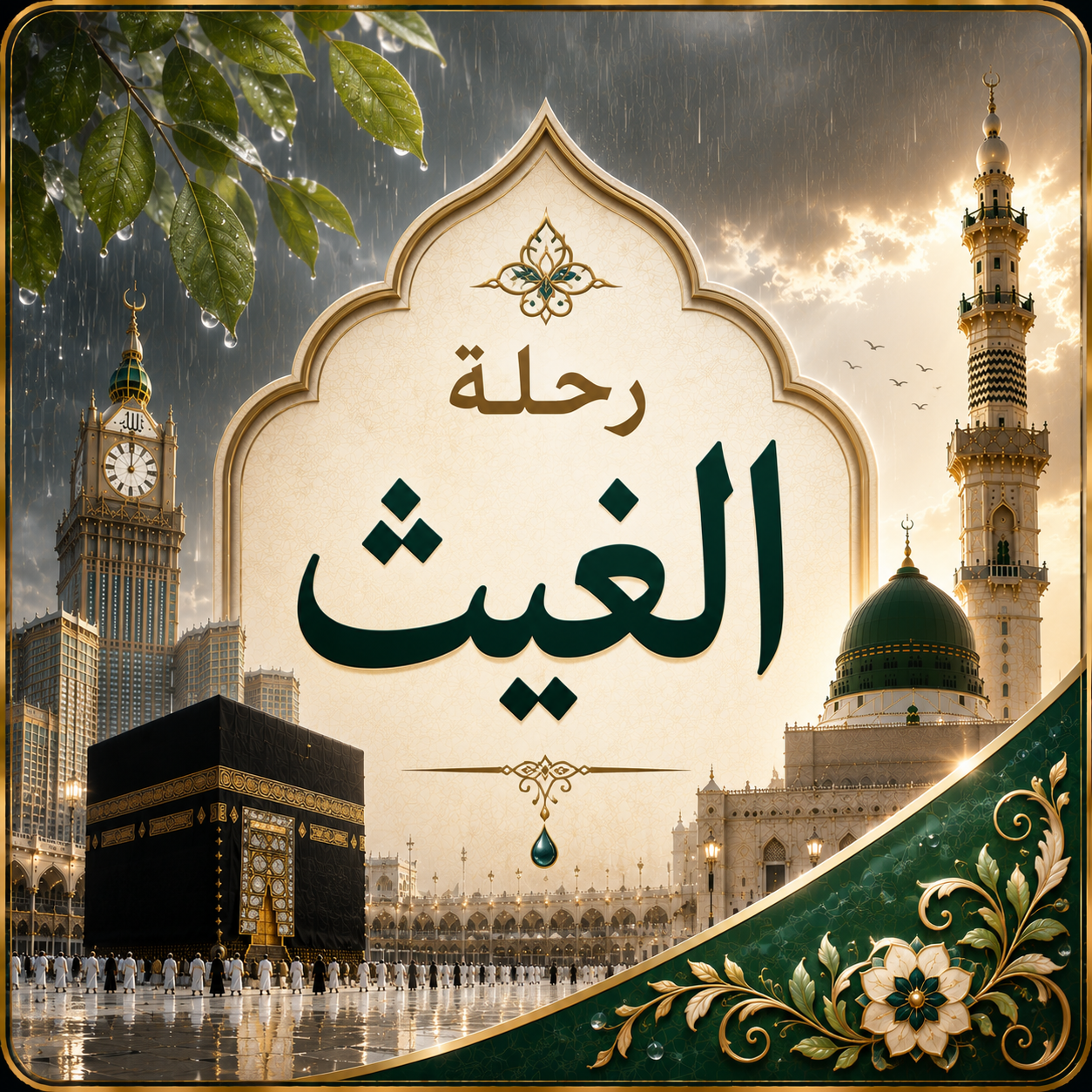 رحلة الغيث : عمرة 7 أيام سفر 16 سبتمبر