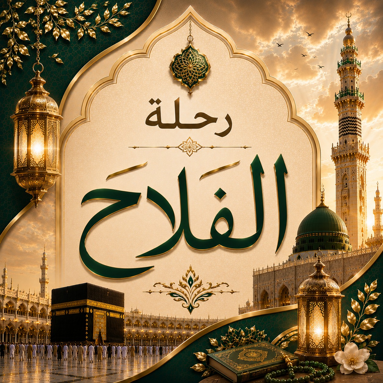 رحلة الفلاح : عمرة 7 أيام سفر 31 أغسطس