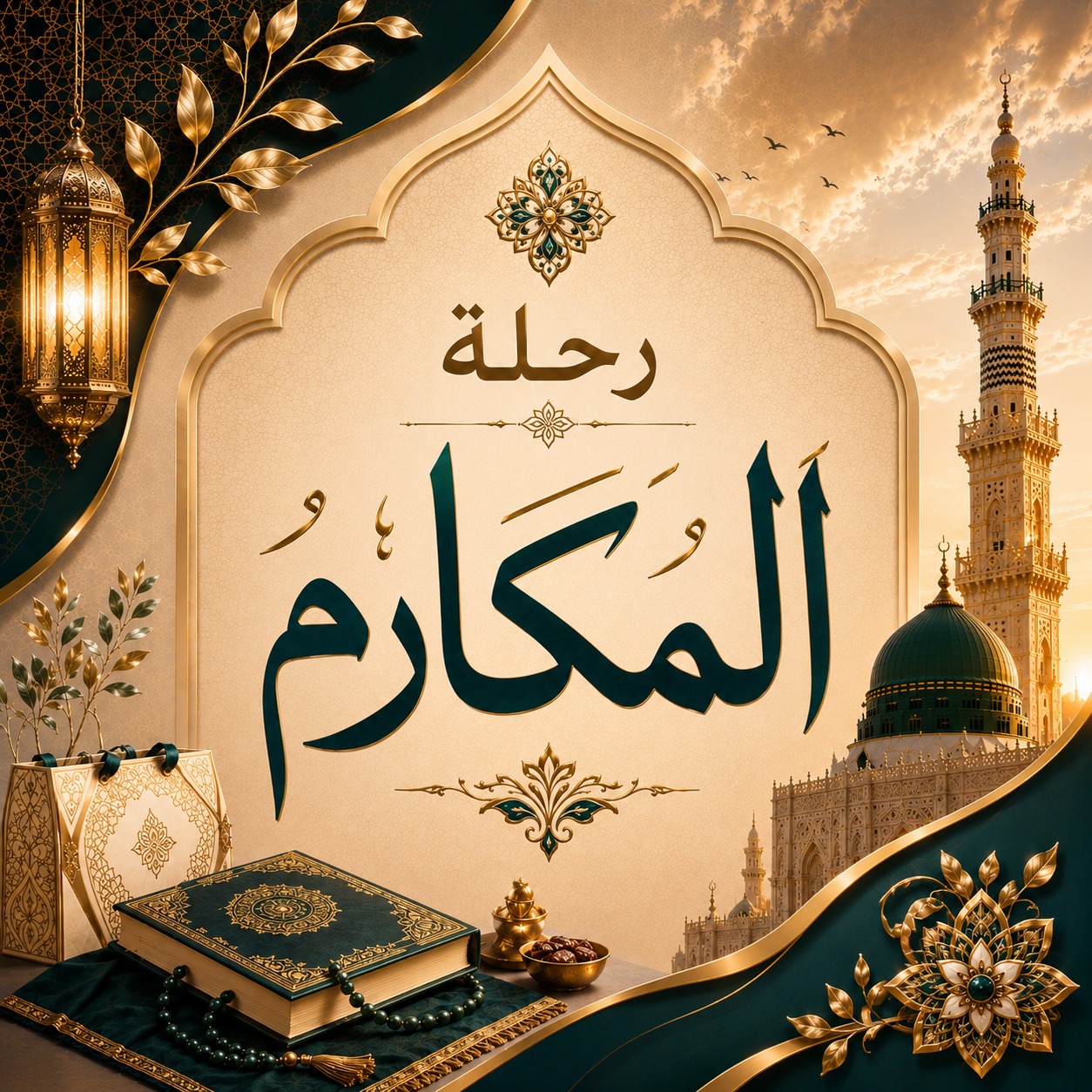 رحلة المكارم : عمرة 15 يوم سفر 4سبتمبر