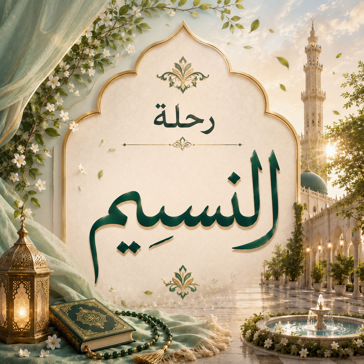 رحلة النسيم : عمرة 15 يوم سفر 7 سبتمبر
