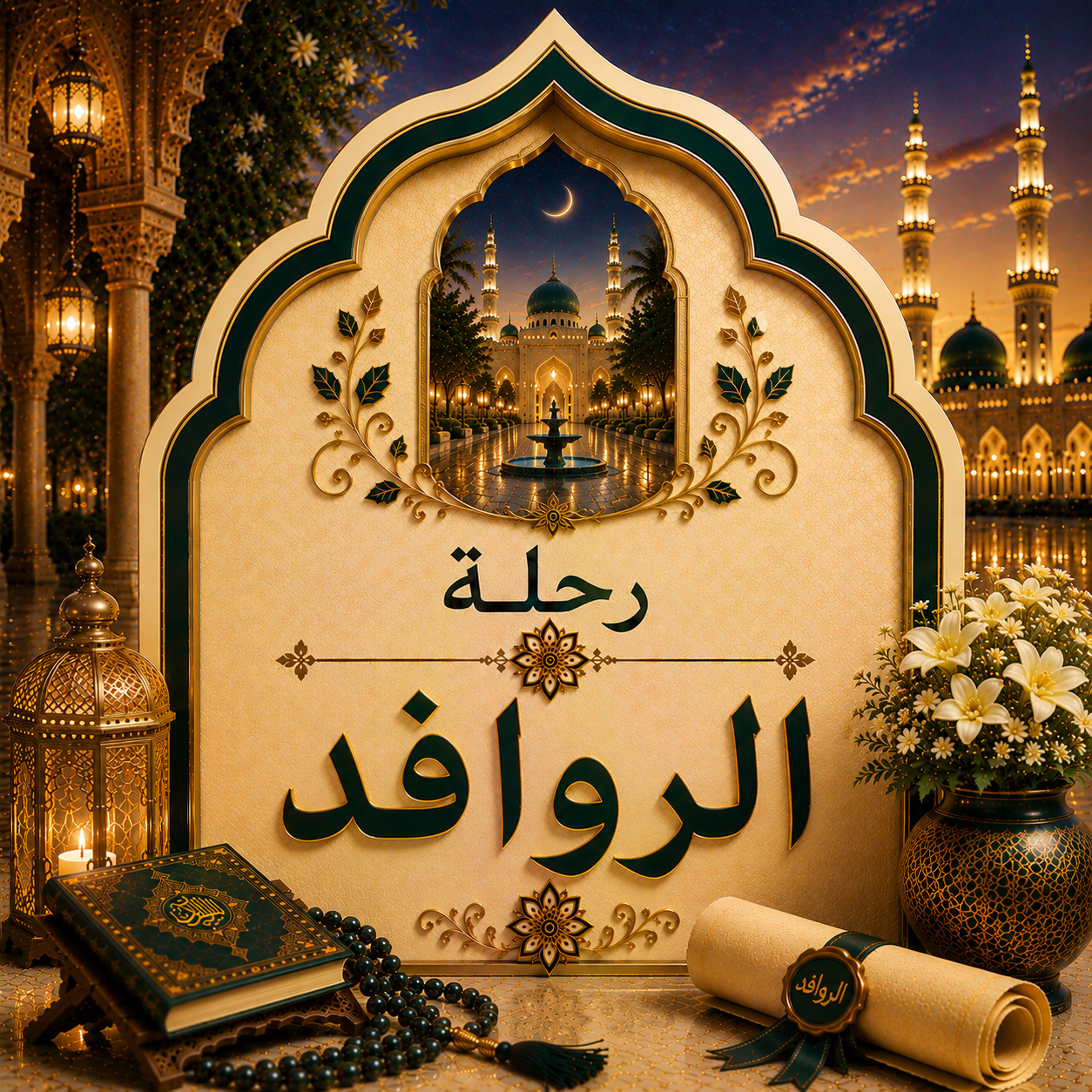 رحلة الروافد : عمرة 15 يوم سفر 25 أغسطس