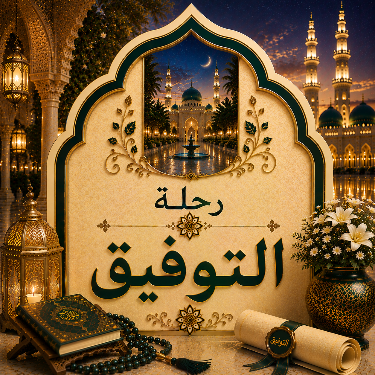 رحلة التوفيق : عمرة 15 يوم سفر 25 أغسطس