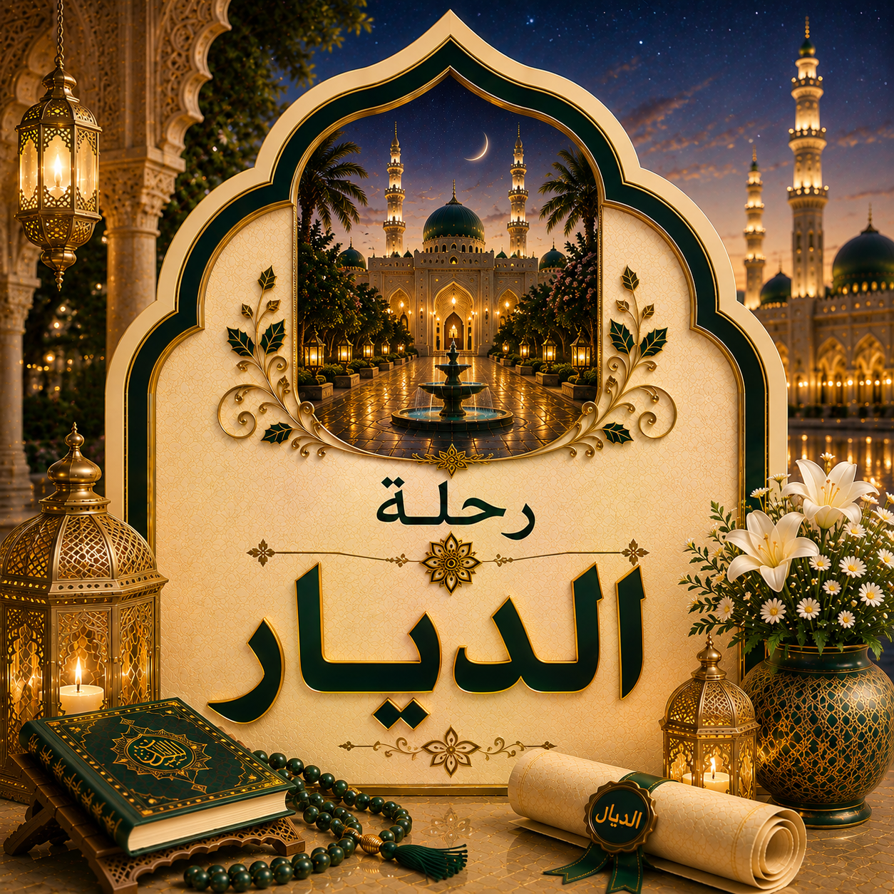 رحلة الديار : عمرة 15 يوم سفر 18 سبتمبر