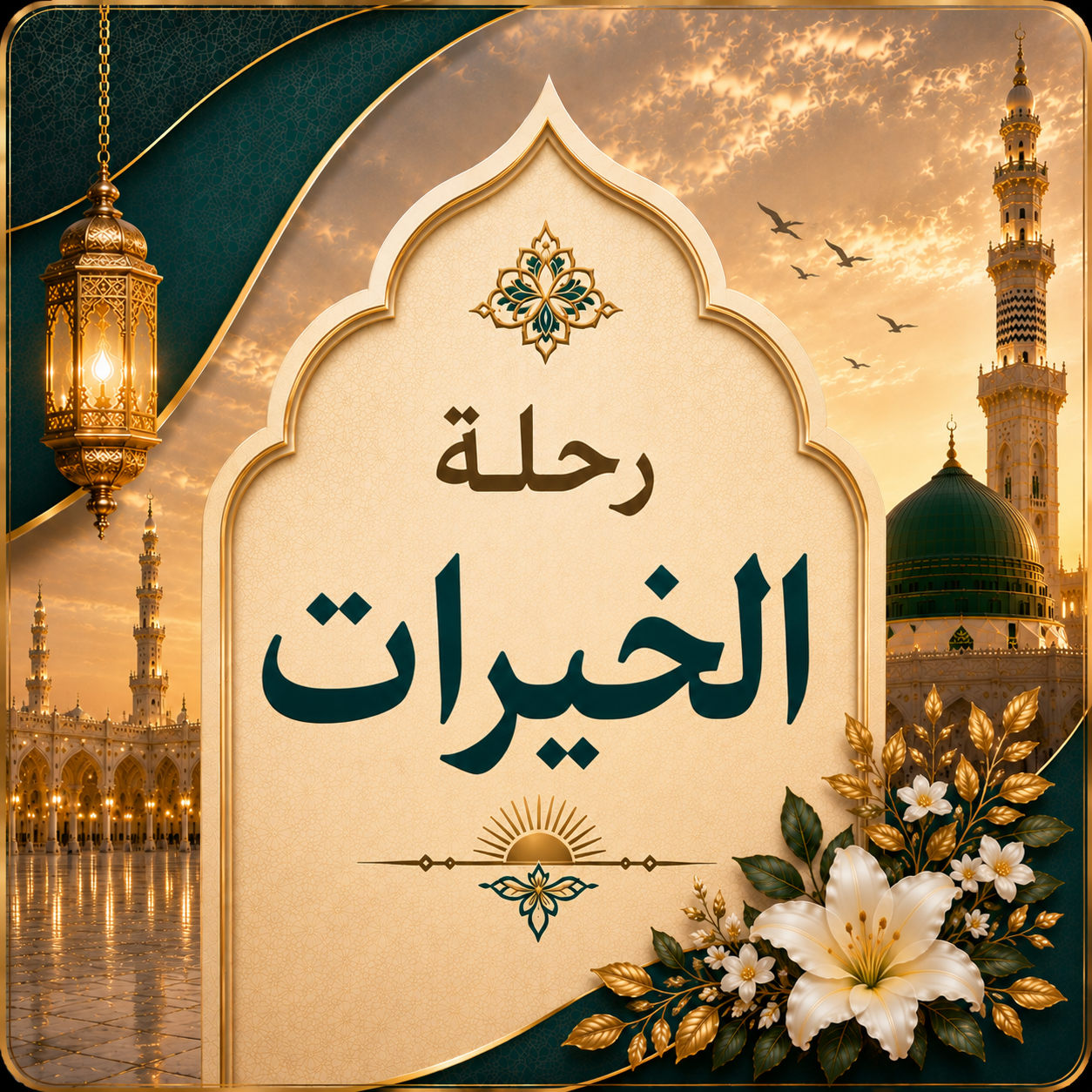 رحلة الخيرات : عمرة 15 يوم سفر 3 سبتمبر