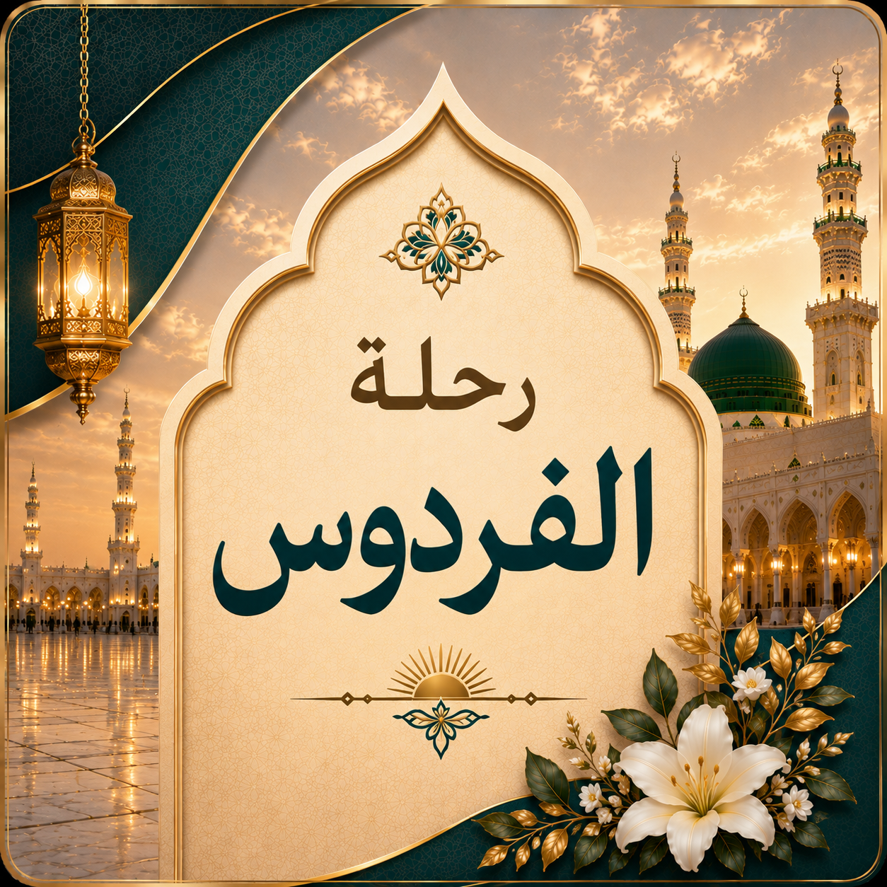 رحلة الفردوس : عمرة 15 يوم سفر 15 سبتمبر