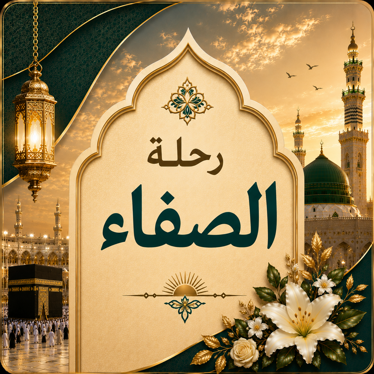 رحلة الصفاء : عمرة 15 يوم سفر 3 سبتمبر