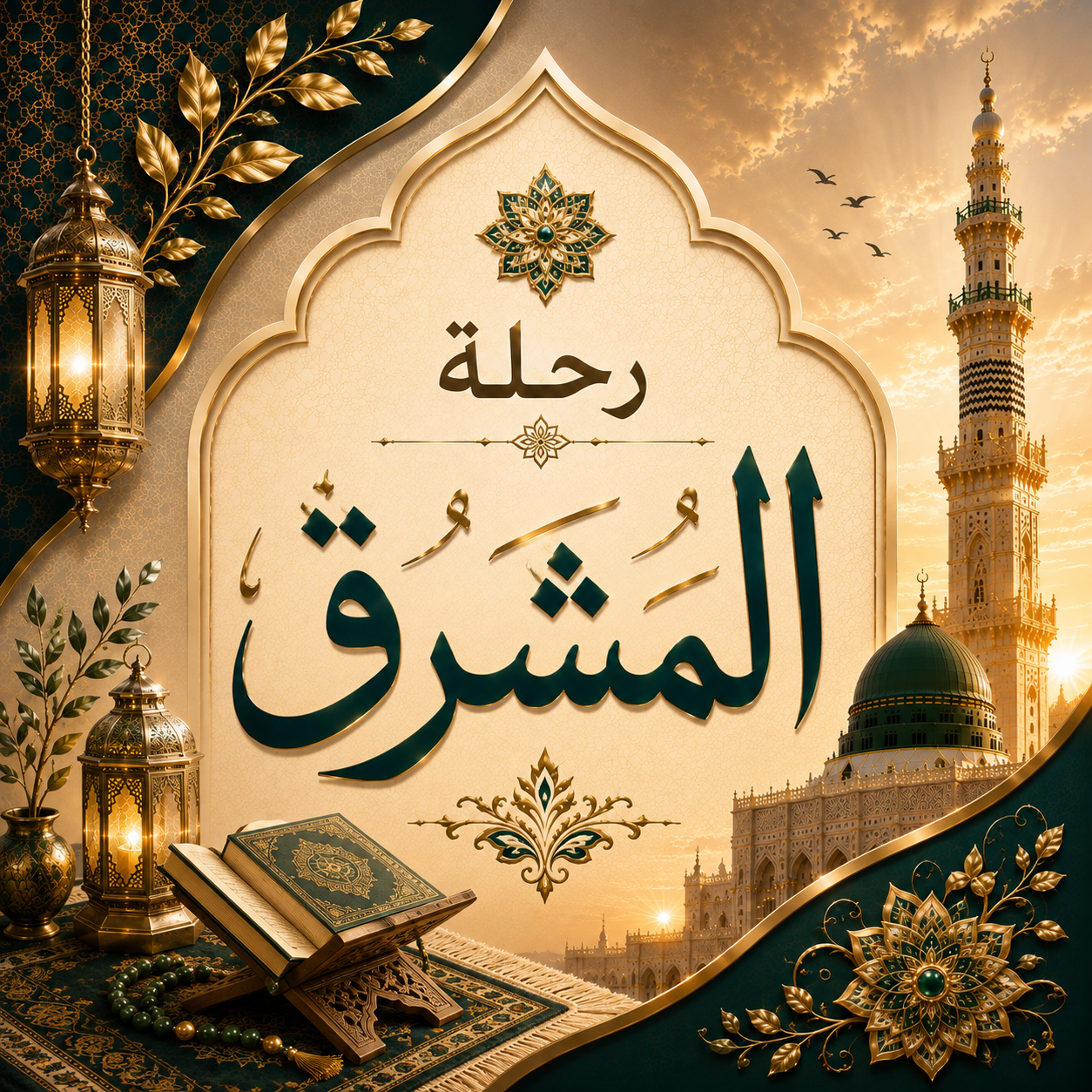 RAB-009 رحلة المشرق : عمرة 6 أيام سفر ( أكتوبر - نوفمبر )