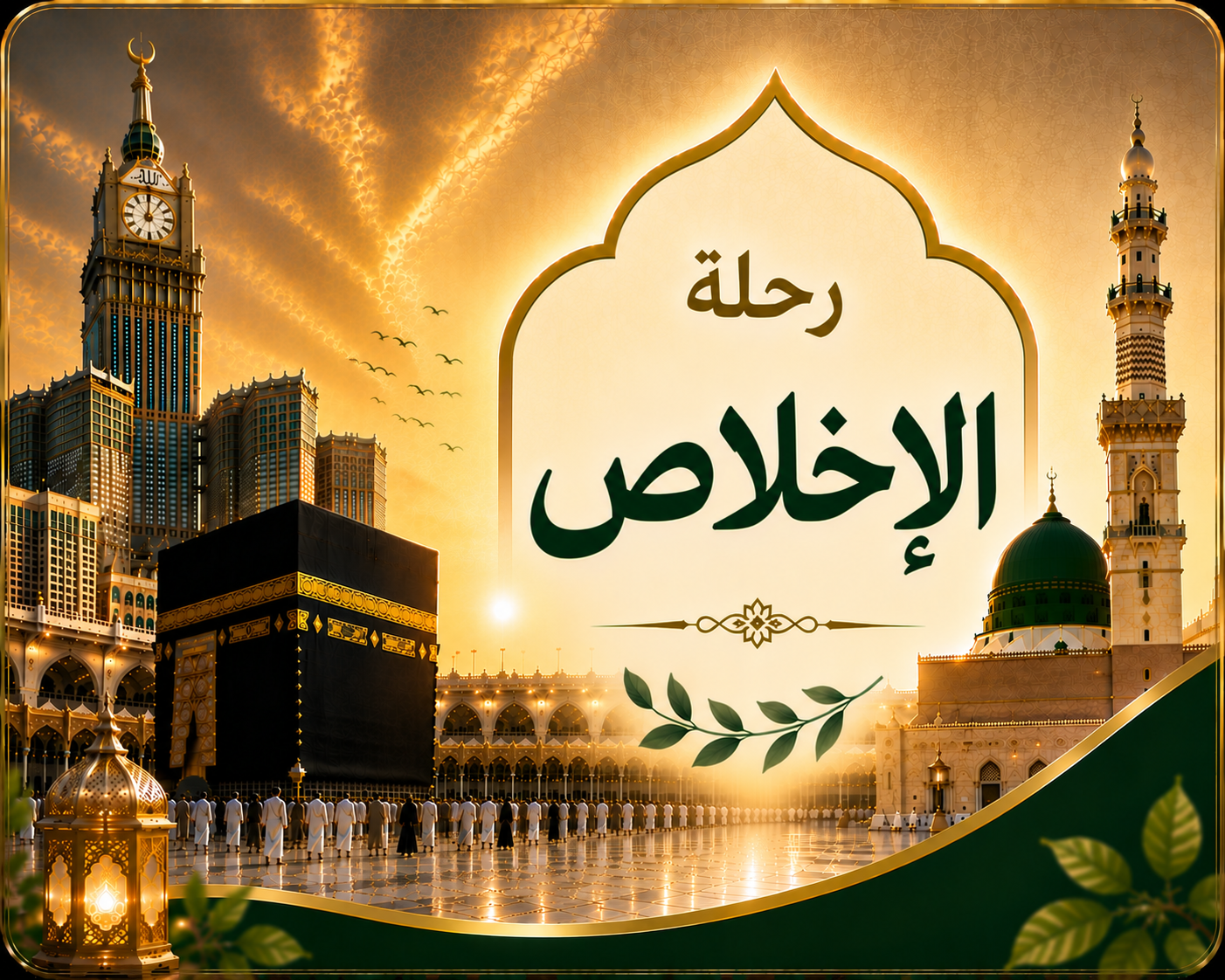 RAB-009 رحلة الإخلاص : عمرة 10 أيام سفر ( أكتوبر - نوفمبر )