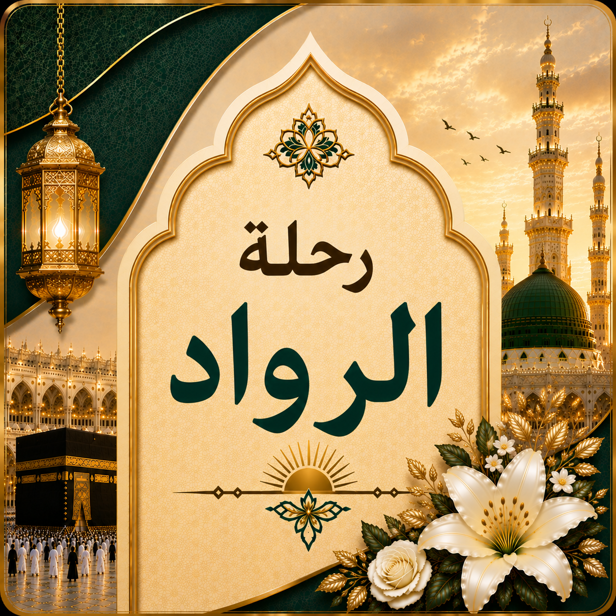 ABO-004 رحلة الرواد : عمرة 10 أيام سفر 5 نوفمبر